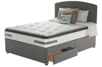 Sealy Ortho Pillowtop Firm Kingsize 2 Drawer Divan Bed Sealy Ortho Pillowtop Firm Kingsize 2 Drawer Divan Bed